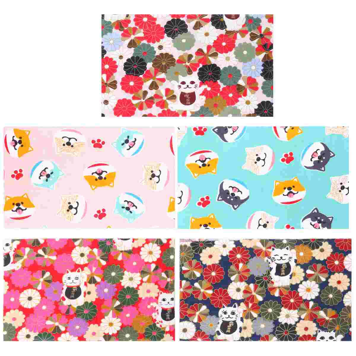 

Bundle Fabric Patchwork Squares Cloth Cotton Sewing Diy Sheet Printing Piece Clothes Craft Quarters Scrapbooking 4X4 Quilt