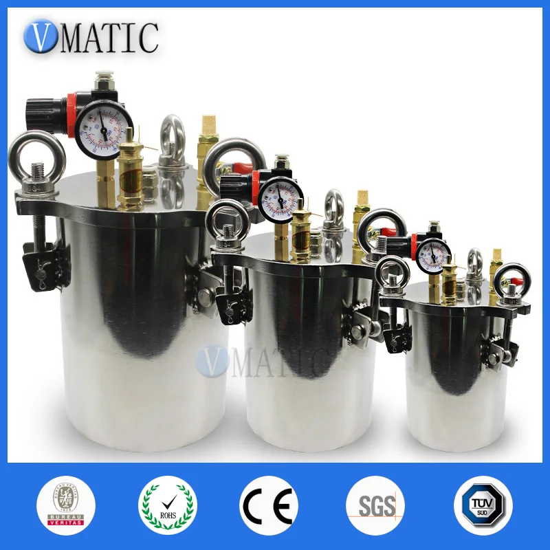 

High Quality Glue Dispensing Stainless Steel Pneumatic Pressure Tank With Factory Price