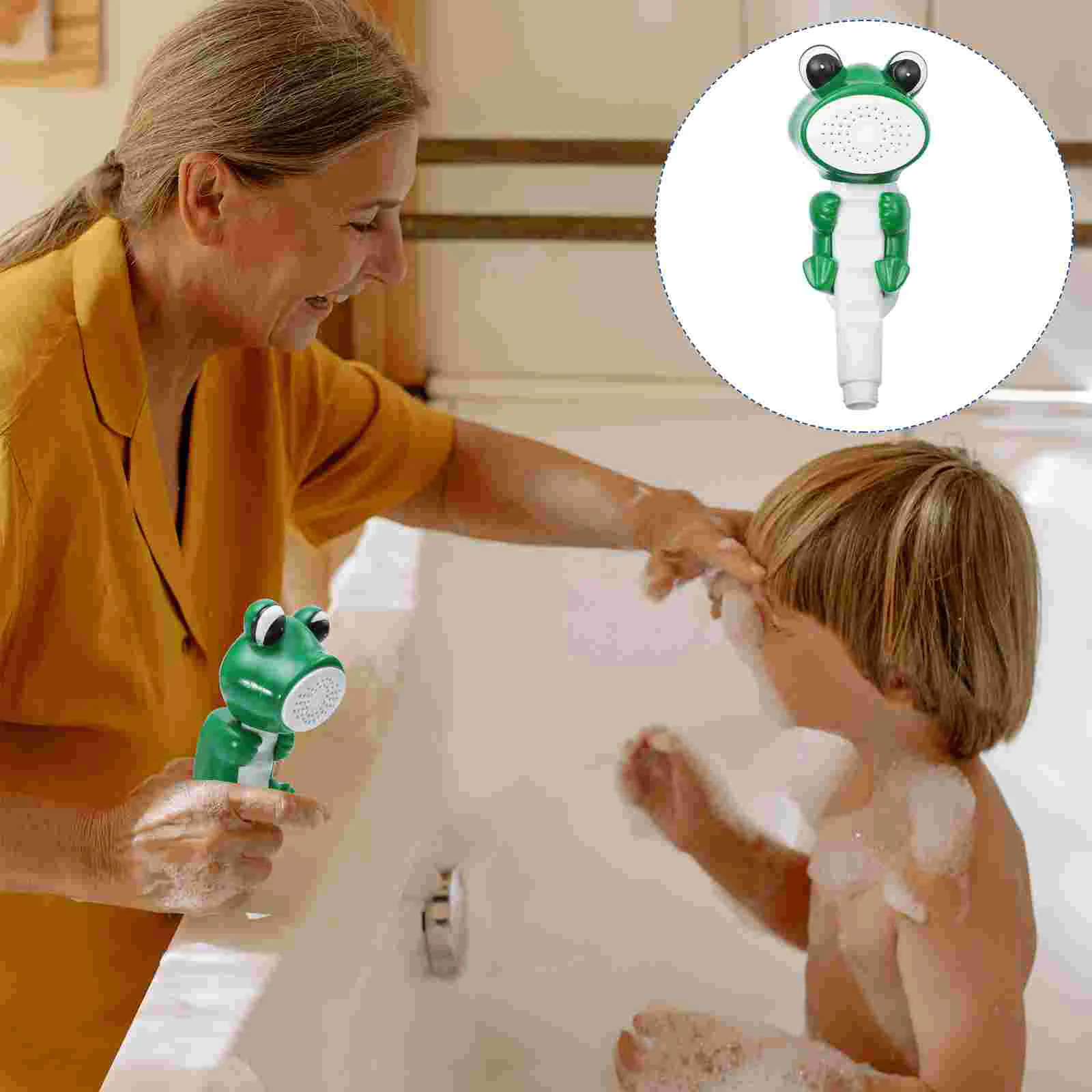 

1Pc Handheld Kids Shower Sprinkler Rainfall Shower Combo Waterfall Tub Shower Sprinkler