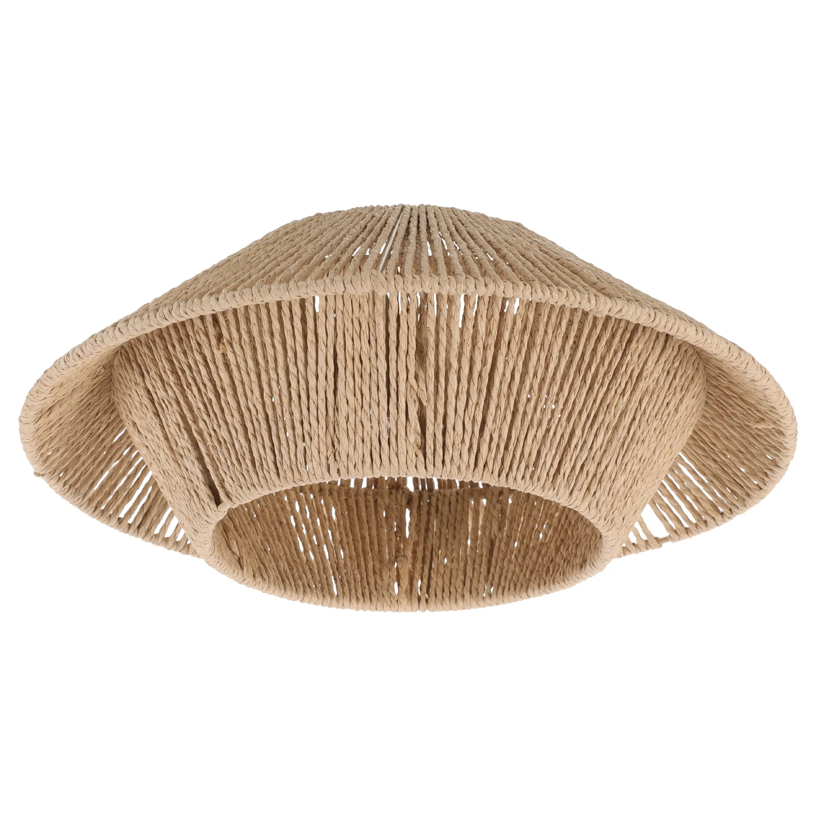 

Lamp Cover Simulation Rattan Ceiling Light Lampshade E27 Base Lamp Shade Cover