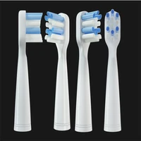 for saky g22 10pcsset replacement sonic electric toothbrush clean brush heads clean dental dupont smart brush head nozzle