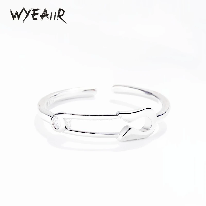 WYEAIIR стерлингового серебра 925 пробы простая мини-булавка креативное милое