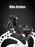 bicycle front rear brake aluminum alloy mechanical disc bidirectional caliper brake mountain bicycle disc brakes accessories