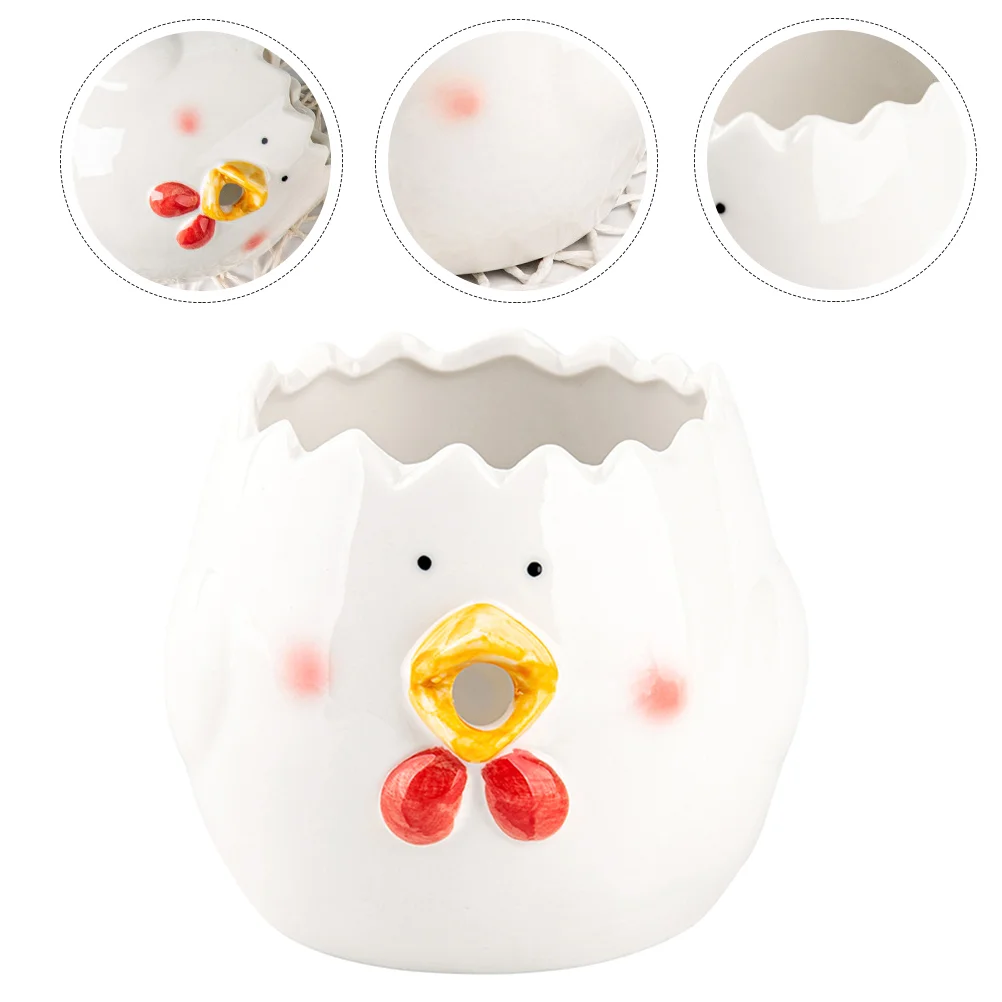 

Egg Separator White Chicken Tool Seperator Yoke Separators Funny Cartoon Yolk