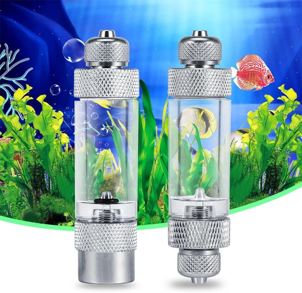 

Single/Double Head Aquarium CO2 Bubble Counter For Fish Tank Water Plant CO2 Regulator Injection System CO2 Diffuser Accessories