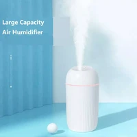 400ml usb silent air humidifier gentle night light aroma diffuser continuousintermittent spray can work for home car fragrance