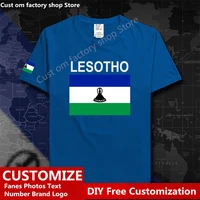 kingdom of lesotho lso mens t shirts country custom jersey fans diy name number logo high street fashion loose casual t shirt