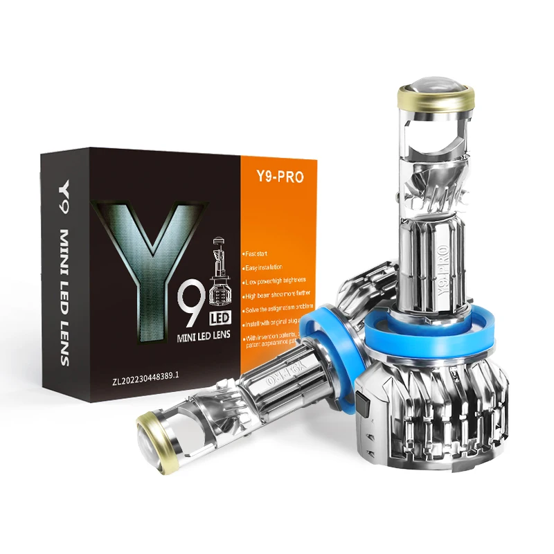 Лампы головного света H4/9003/HB2 H7 H11 H9 H8 9005 HB3 H10 9006 HB4 модифицированные маленькие