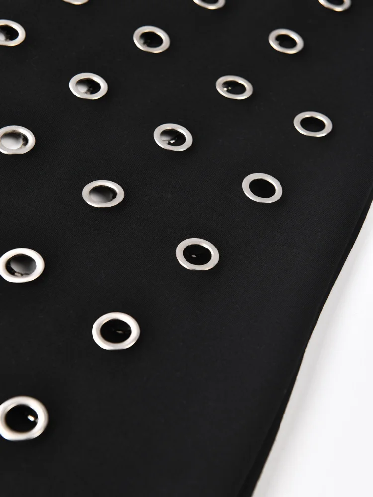 Женский длинный тренч EAM с поясом и длинными рукавами