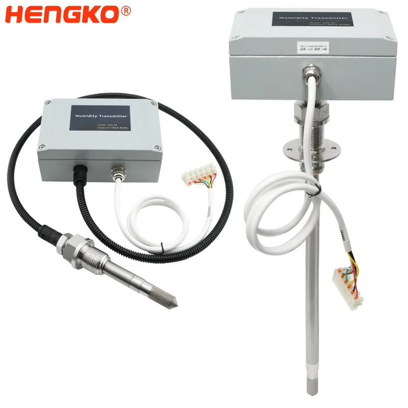 

HENGKO 0~200 Degrees Temp Humidity Sensor Transmitter Anti-Condensation High Temperature Measurement Instruments