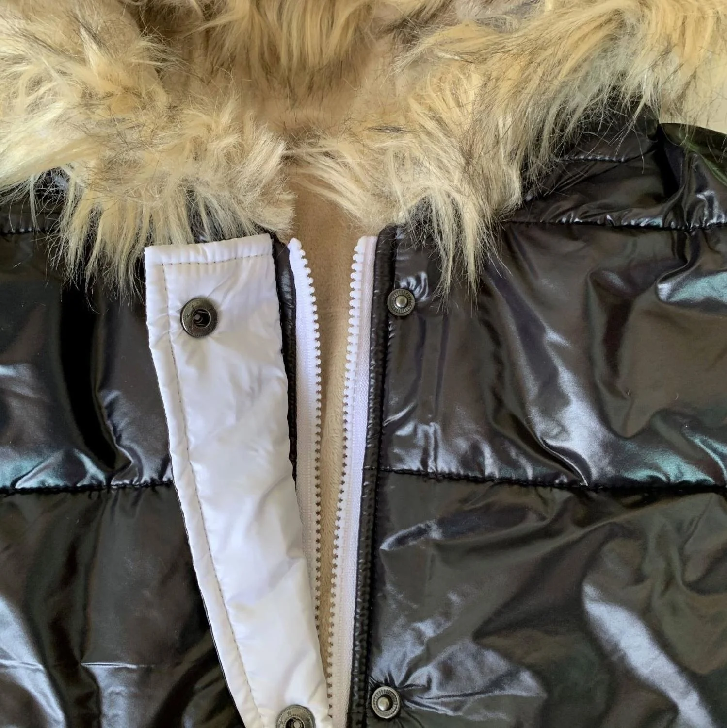 Женский пуховик с хлопковой подкладкой зимнее теплое пальто черного цвета из