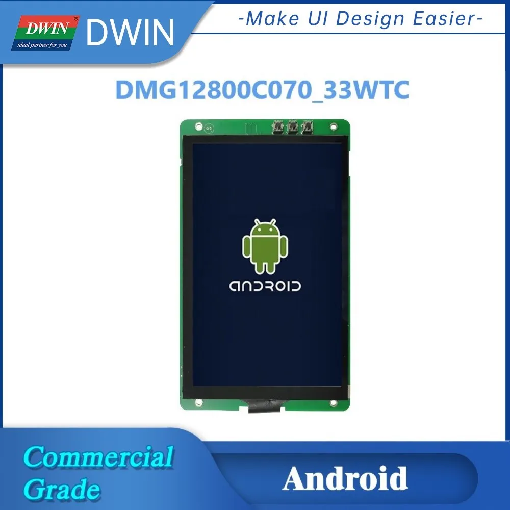

DWIN Android LCD Display Module 7 Inch IPS Touch Screen Commercial Grade Board 800*1280 Pixel Capacitive Wide Viewing Angle PC