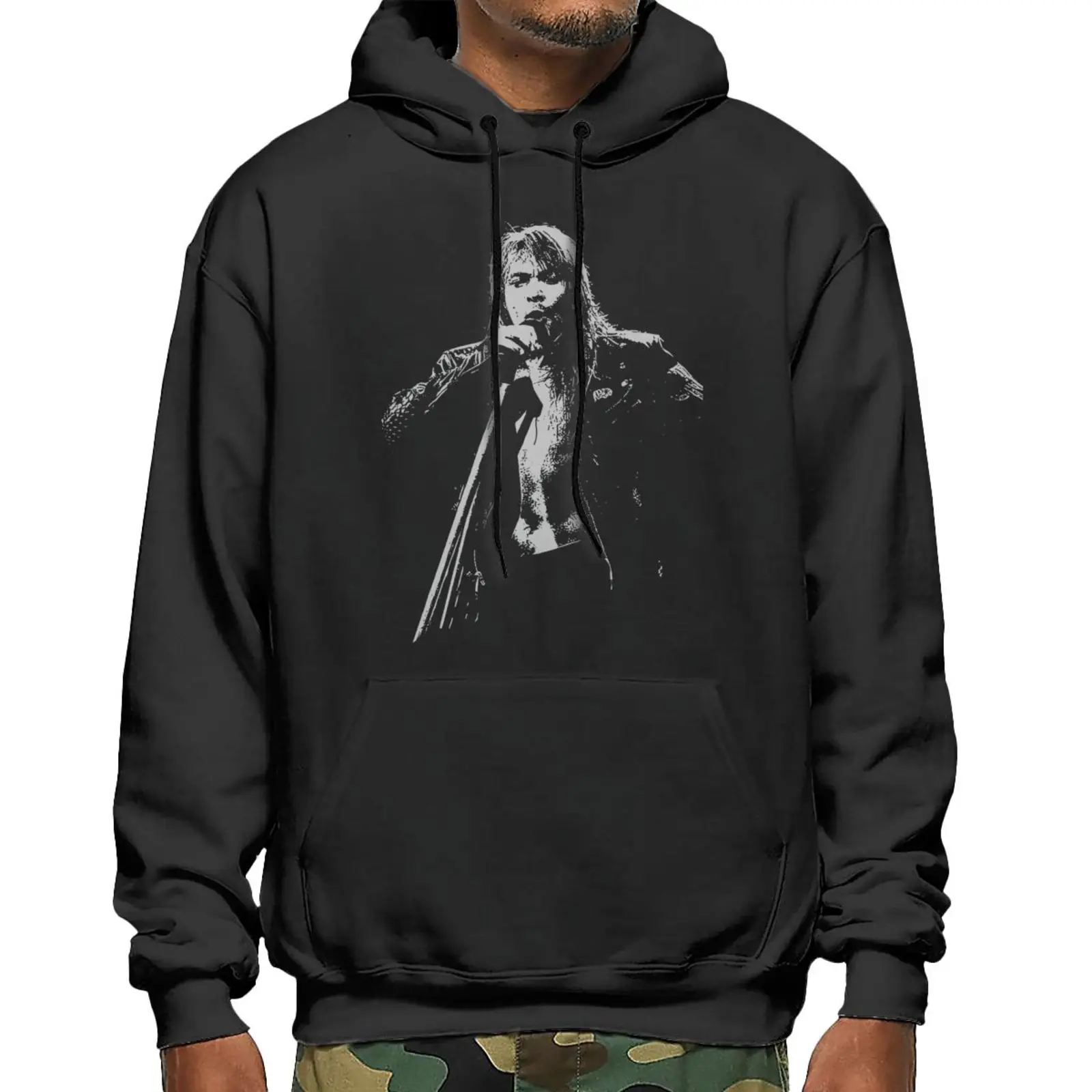 

Толстовки с капюшоном Gunsnroses Axl Rose Band, толстовки с капюшоном на молнии, Мужская толстовка, толстовки с капюшоном, толстовки, Корейский мужской...