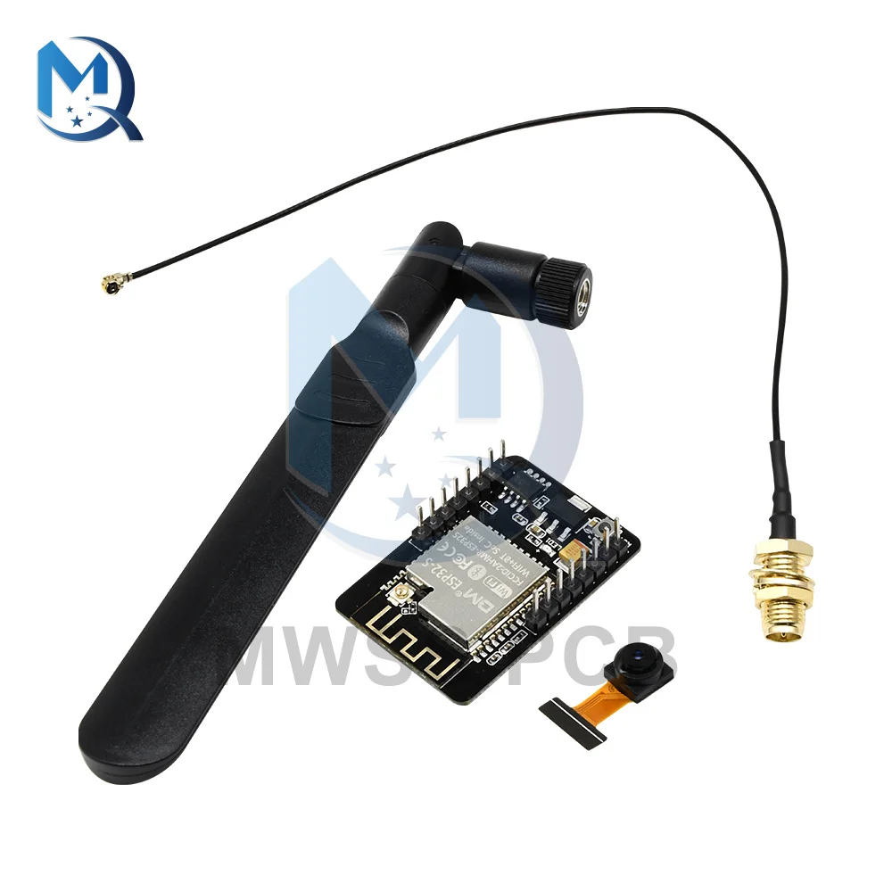 

Макетная плата ESP32-CAM с Wi-Fi и Bluetooth, камера CH340 OV2640, антенна 8 дБи, 20 см, улучшенная версия IPEX для умного дома