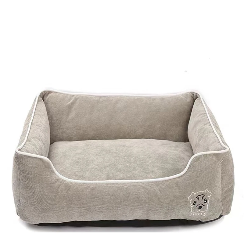 Складная овальная водонепроницаемая подушка для кровати собак современная