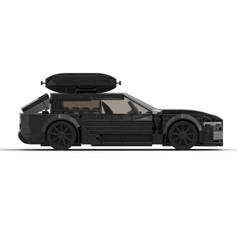 Фото 352 шт. Moc Customize, техническая роскошная черная модель спортивного автомобиля, суперкар, строительные блоки, скоростной автомобиль, кирпичи, игрушки, подарки для детей и взрослых №2