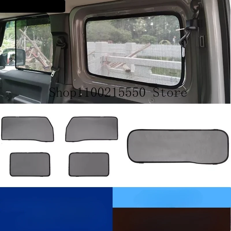 Солнцезащитные козырьки для боковых окон Suzuki Jimny сетчатая сетка от насекомых