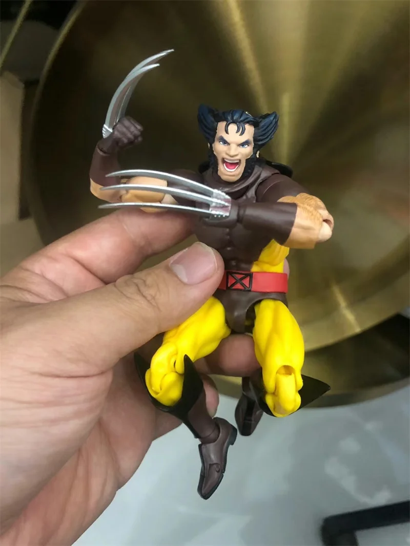 В наличии CT Toys Росомаха Фигурка Коричневый Комикс Mafex 138 X-Men Shf Аниме Модель Статуя