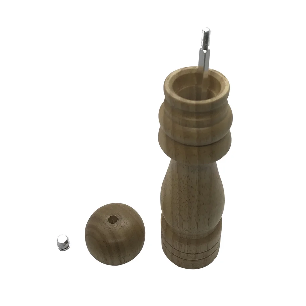 

XDx Inox Chef Kitchen Wooden Manual Pepper Grinder