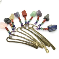 metal bookmark crystals reiki healing stone crystal raw rough for sale