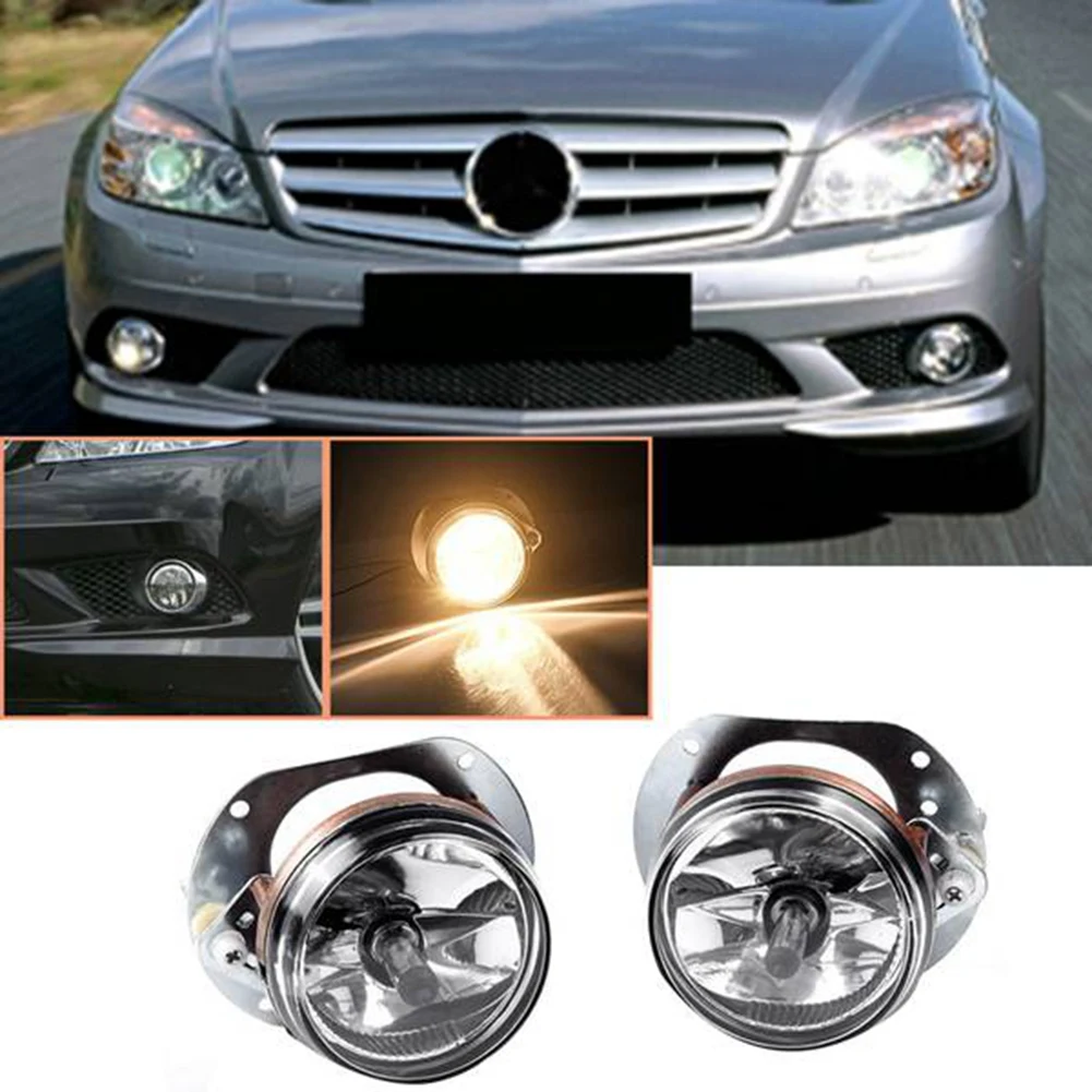 

A2048202256 Car Right Front Bumper Fog Lights Driving Lamp Foglight with Bulb for Mercedes-Benz W164 R171 W204 C350 R350