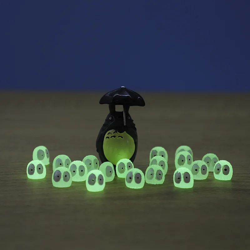 

Glowing Micro Landscape Figure Ornament 5pcs Garden Statue Alien Tree Elves Creative Luminous Night Lights Resin Ornaments