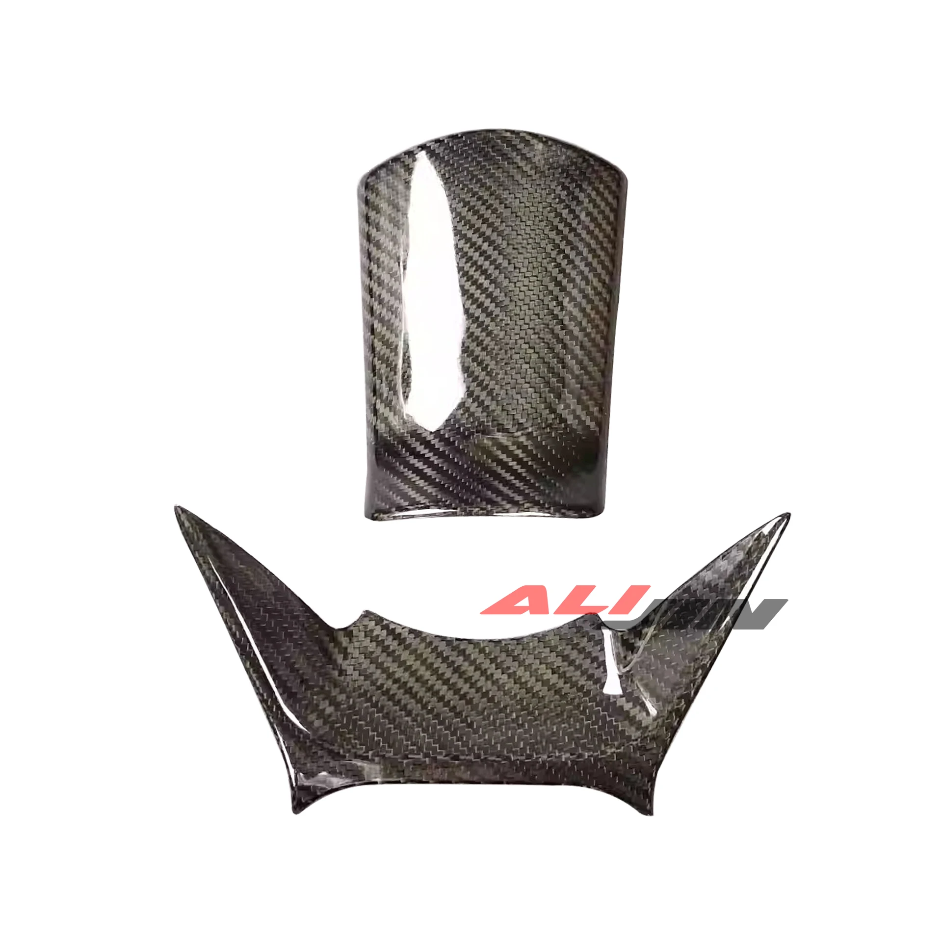 100% настоящее углеродное волокно для YAMAHA Xmax 300 Xmax300 2023 + 2024 крышка топливного бака