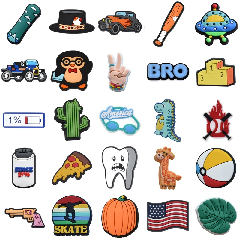 

Boy Women Charm Decorations for Crocs Wholesale Bulk Set Jeans Shoe Charms Shoes Accessories Packs Gifts Kids Girl Para Pins Men
