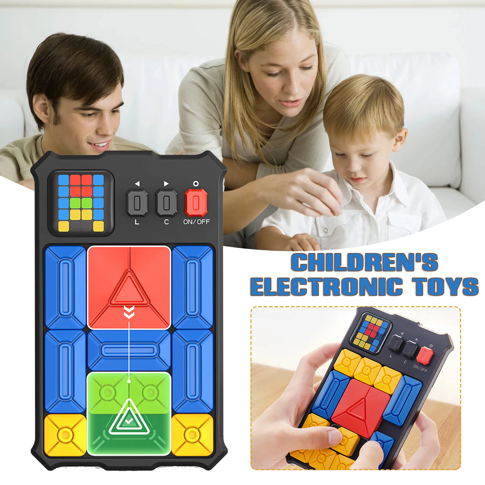 

Puzzle Logic Game Electronic Toys Board Game Kids Educational Toy Children Gift Puzzle Logic Game Electronic Toys SUB Sale