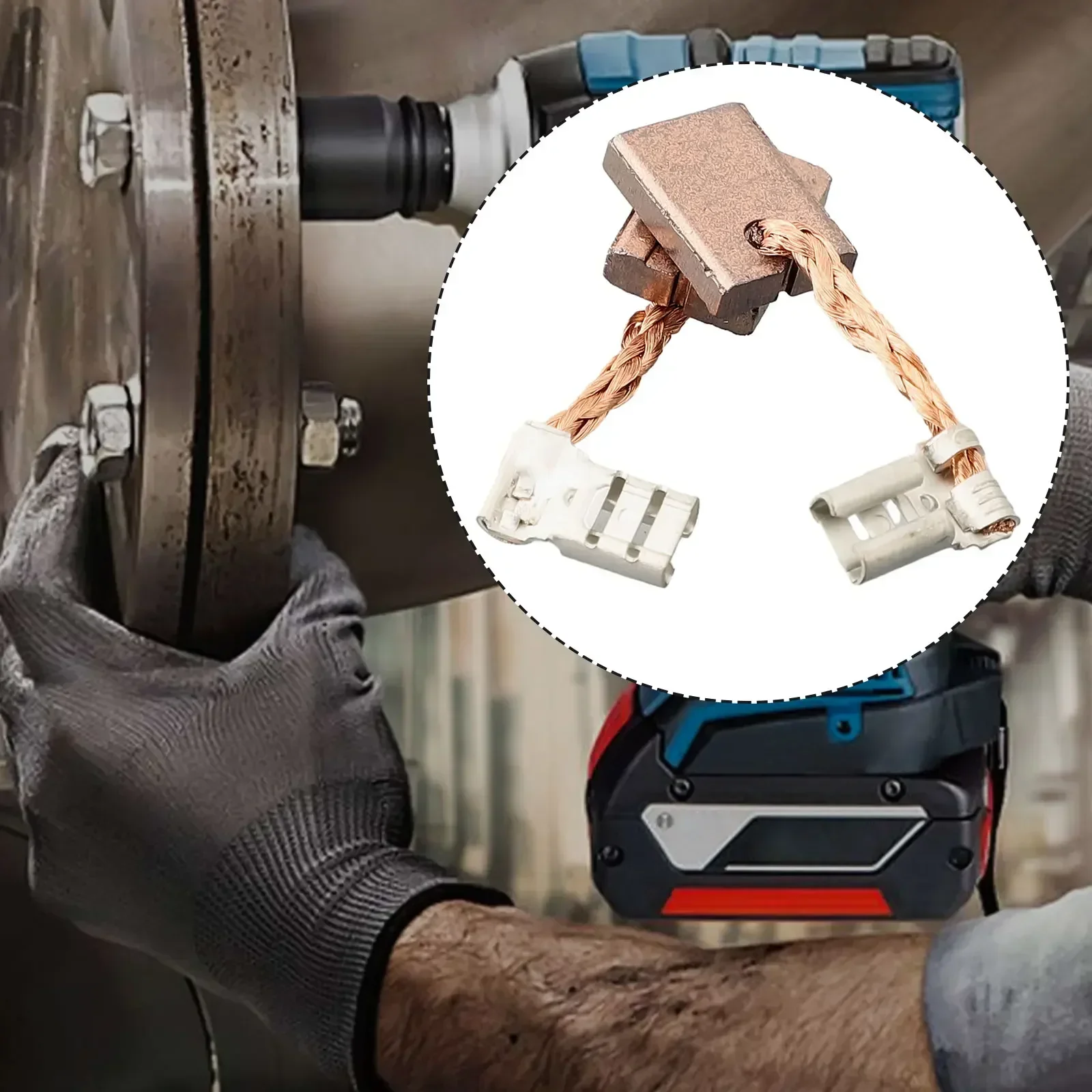 2 шт. карбоновые щетки 13*10*3 мм