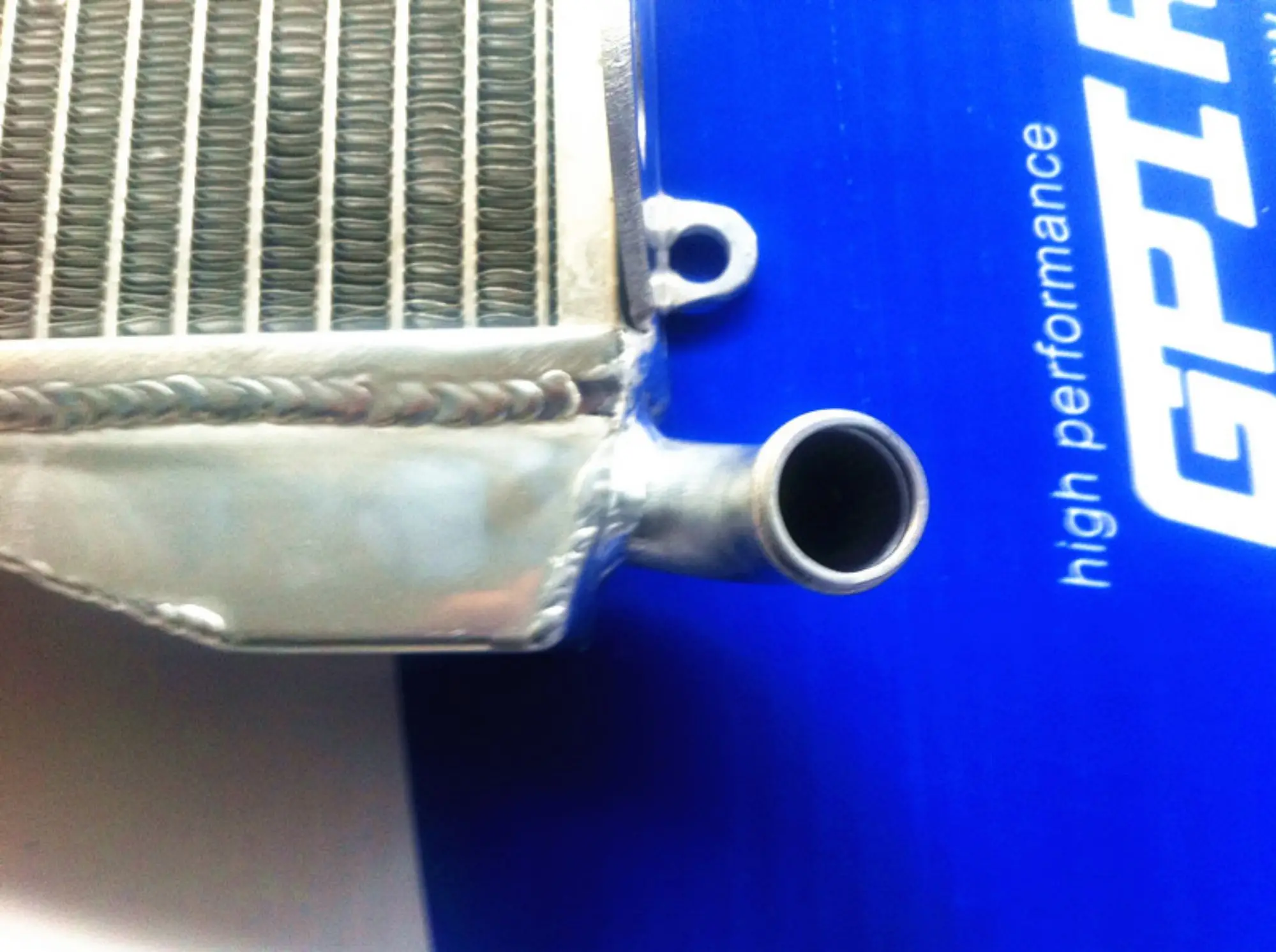 Для Yamaha RD350 RZ350 RD RZ 350 1973-1975 алюминиевый радиатор охладитель охлаждающей жидкости