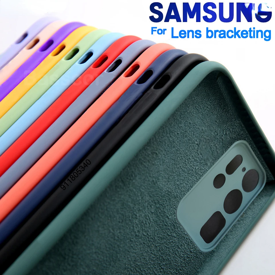 

2022 Trend Liquid Silicone Cover Case for samsung Galaxy S21 S22 Ultra S20 Fe Plus A12 A52 A32 A50 A51 A72 A71 A21S Note 20 Came