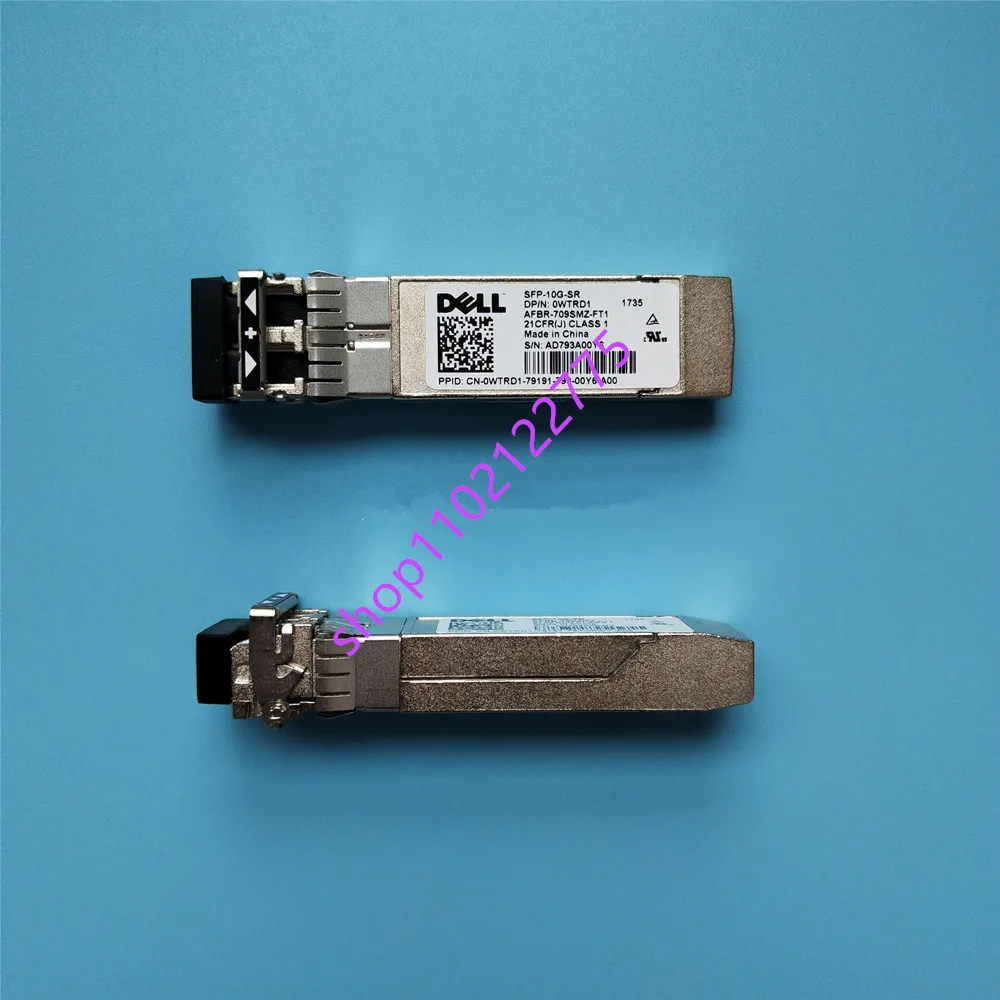 dell sfp multimode 10gb 0WTRD1 AFBR-709SMZ-FT1 SFP-10G-SR multimode 10g sfp 850NM Fiber Transceiver module/dell sfp switch enlarge
