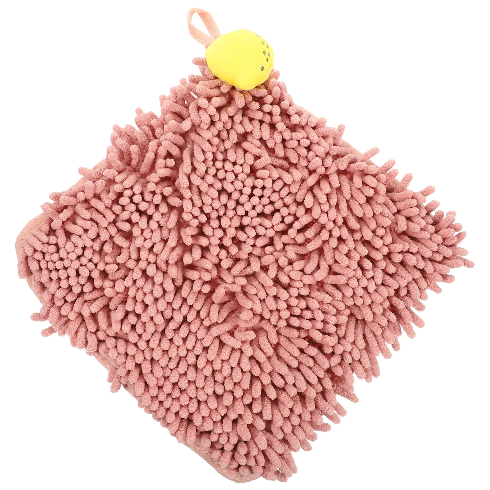 

Towels Hand Chenille Hanging Bathroom Absorbent Towel Fuzzy Kitchen Cartoon Drying Quick Dry Water