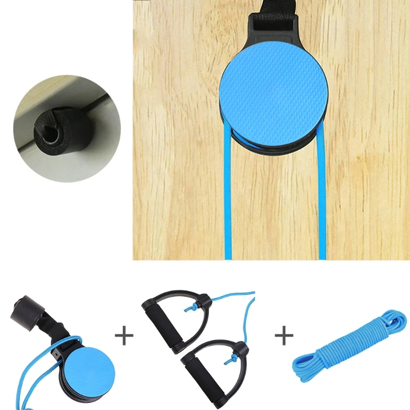 

Shoulder Arm Pulley System Set - Over Door Rehab Exerciser for Home Physical Therapy Recovery and Strengthener of Motion