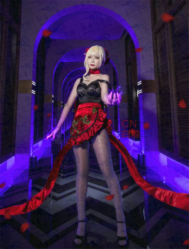 

Irelia H Store, косплей Эвелинн, костюм для косплея LOL, Эвелинн, изготовитель вдовы, костюм для косплея, костюм для косплея, изготовленный на заказ