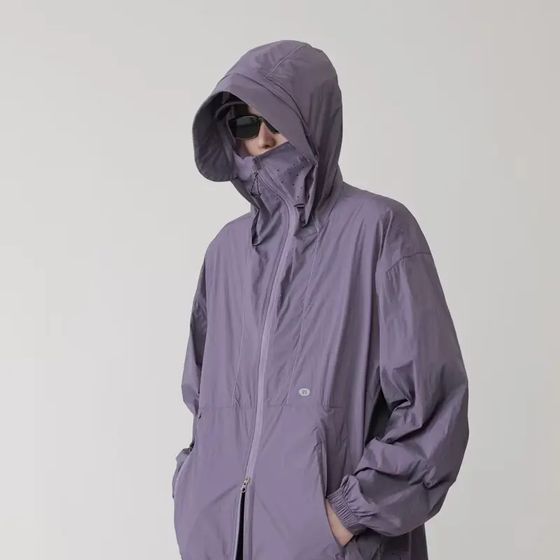 

UPF50 + Outdoor Sunscreen Clothing Men and Women Teenagers Rushing Clothes Summer UV Sunscreen Clothing Air Riding Mountaineerin