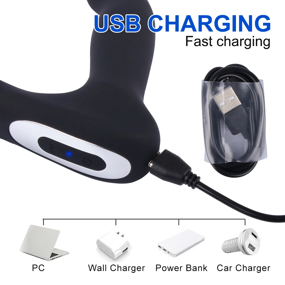 Массажер простаты с дистанционным подогревом вибратор секс-игрушки для мужчин