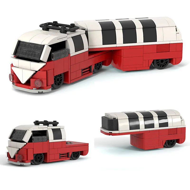 Микроавтобус MOC Public T1 совместимый с конструктором Lego Детский конструктор сделай