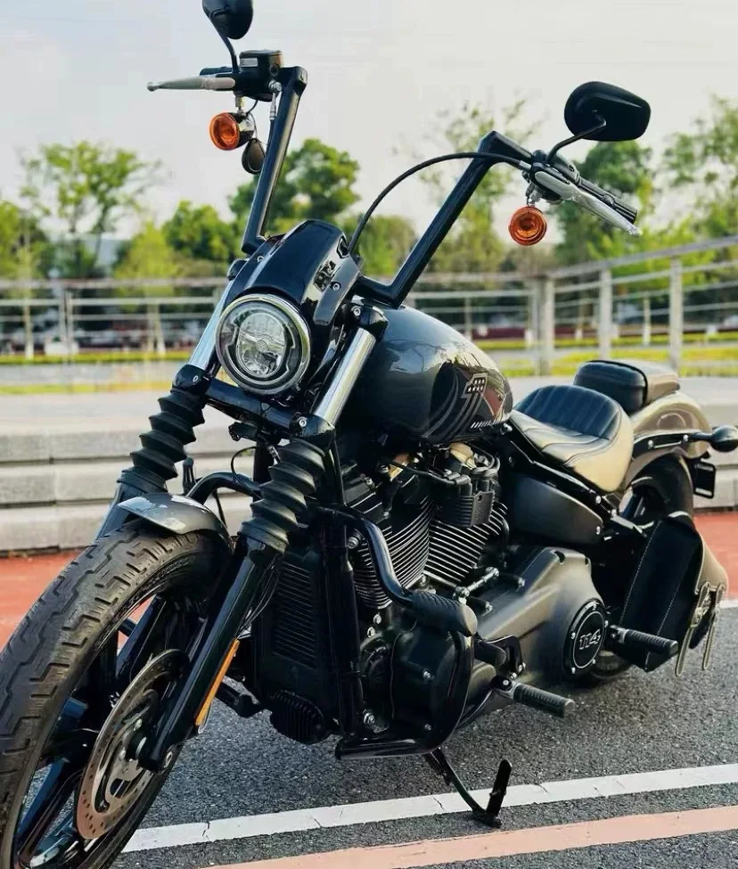 Фото Передняя фара мотоцикла, внешний обтекатель, чехол для Harley Softail Street Bob FXBB FXBBS Breakout FXBR/S 2018-2022 №4