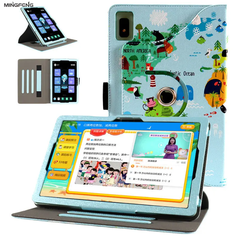 

Free Screen Film 360 Degree Rotating Cover Case For Nokia T21 T20 10.4" Tablet PC Protective Funda