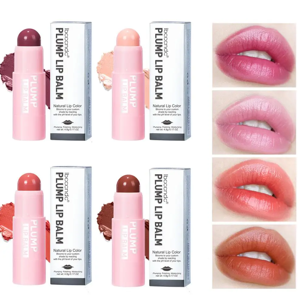 

1pcs Plumping Lipstick Pen Shapes Thick Lips Full Color To Stick Red Cup Waterproof Non Color Cosmetics Lip P3N9