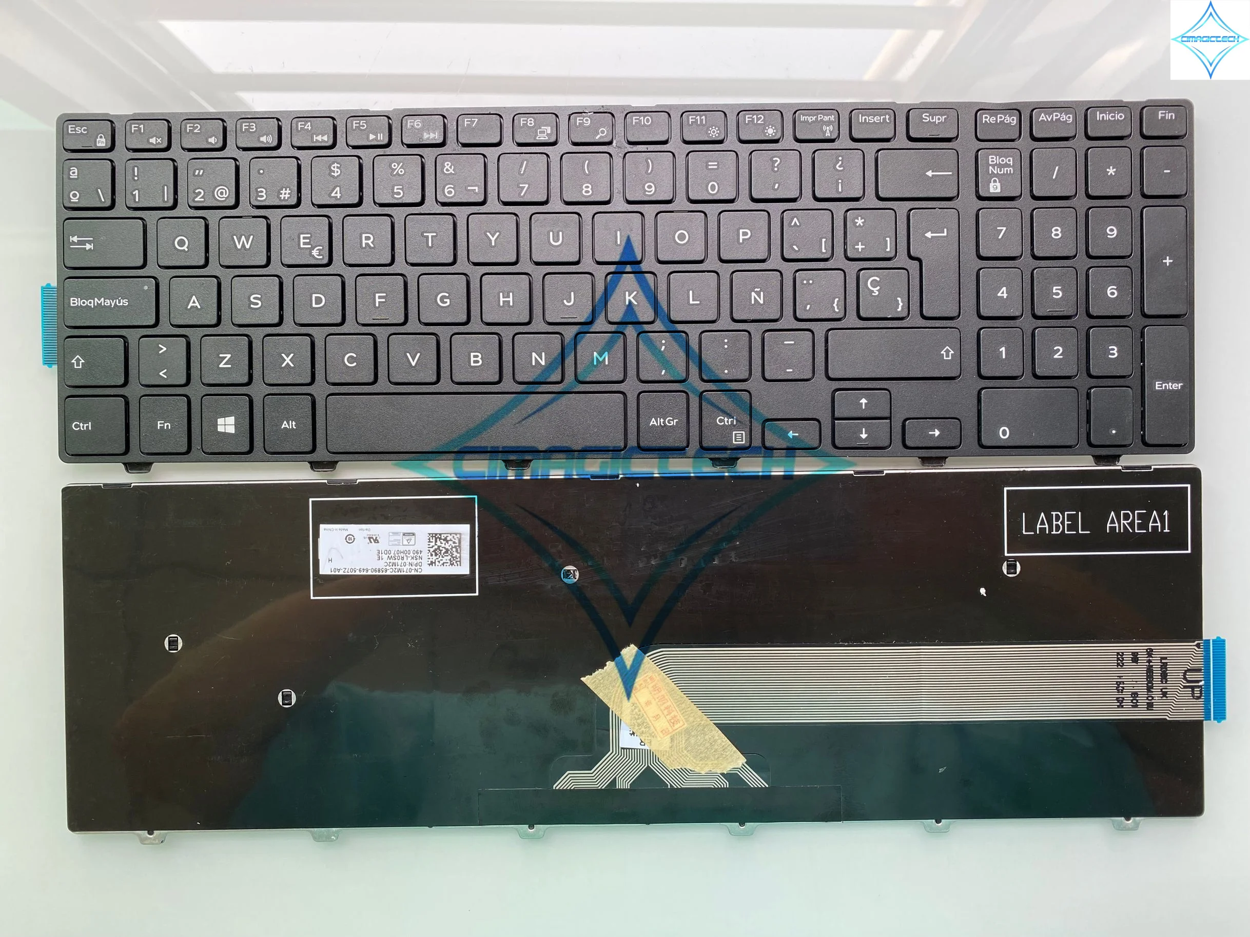 Оригинальная новая клавиатура US SP LA BR Для Dell Inspiron 15 3000 5000 3541 3542 5542 3550 5545 5547 3551 3552 3559