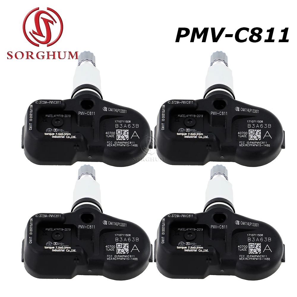 Фото Датчик давления в шинах PMV-C811 для Infiniti EX35 FX37 FX50 M56 Q40 QX70 NISSAN 370Z LEAF TPMS 315 МГц 40700-1LA0E 40700-1LA0C №1