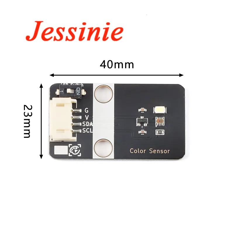 Модуль датчика распознавания цветов RGB макетная плата 5 в IIC I2C ZC-CLS381 для Arduino STM32 -