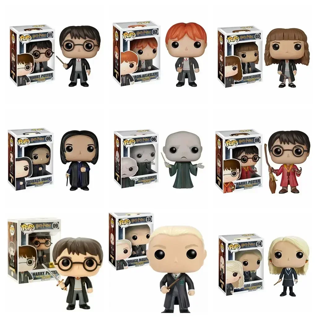 Фото FUNKO POP Хедвиг 76 #   Сириус Черный Добби Снейп Волдеморт Луна Рон Гермиона 03 #   Фигурки экшн-игрушки Коллекция Модель игрушки Детские подарки №1