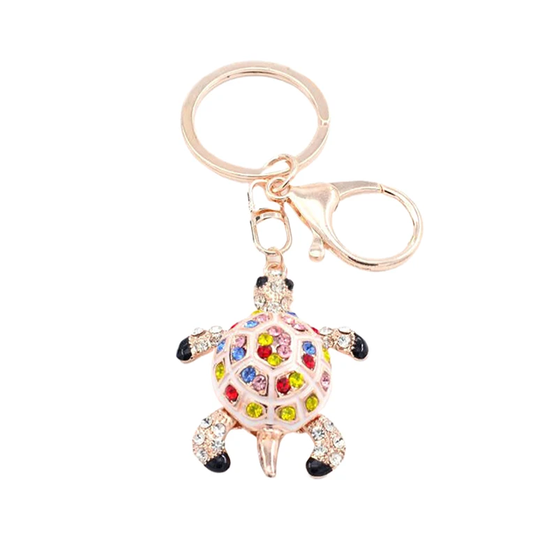 Милый яркий разноцветный брелок для ключей в виде животного