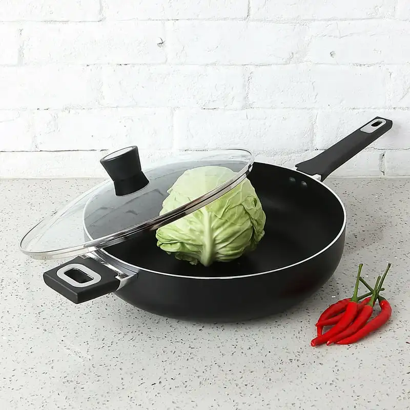 

Nonstick Midweight 5qt Jumbo Cooker Skillet 30CM