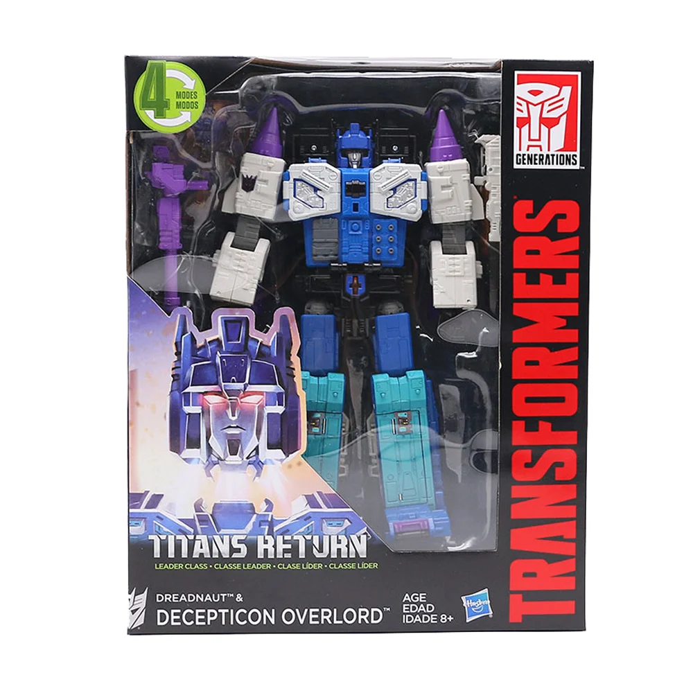

25cm Transformersed Toys IDW Blitzwing Broadside Overlord Sixshot Black Shadow Octane Leader ABS Transformer Robot Gift