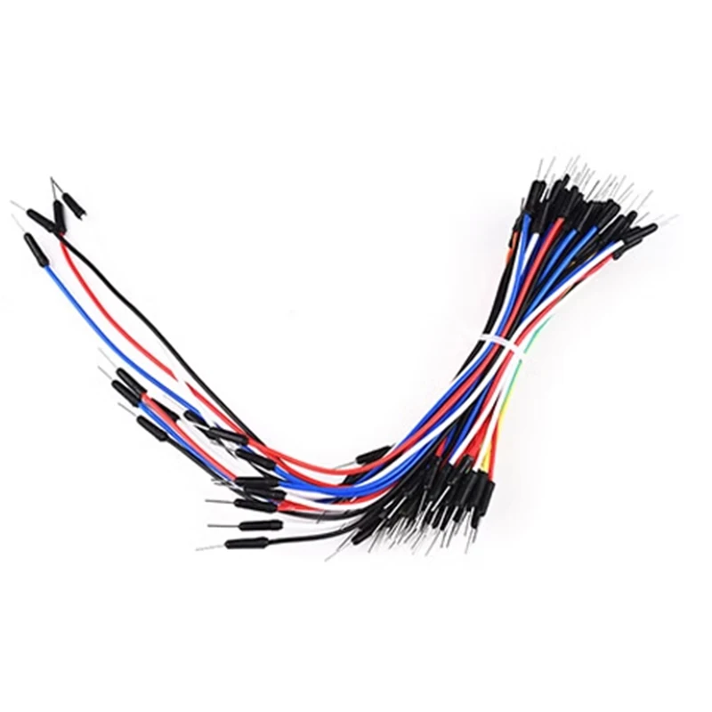 65 шт./лот макетный провод 25 20 16 12 см беспаечный соединительный кабель питания